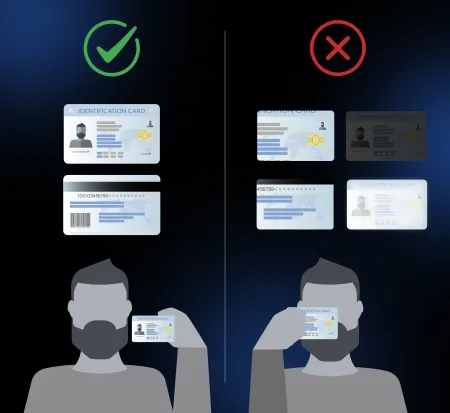 KYC upload guidelines for identity documents